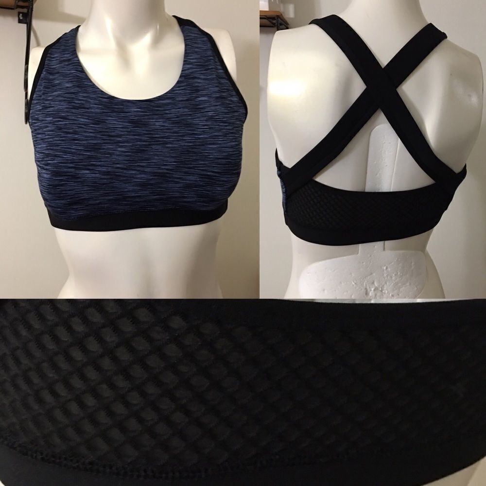Romeo & Juliet Mesh Back padded sport top